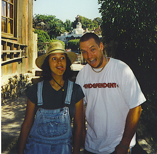 Jason & Rachael on Tom Sawyer's Island Disneyland